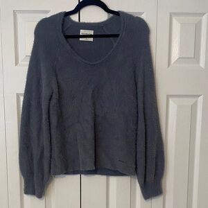 Abercrombie & Fitch Cozy Gray Sweater